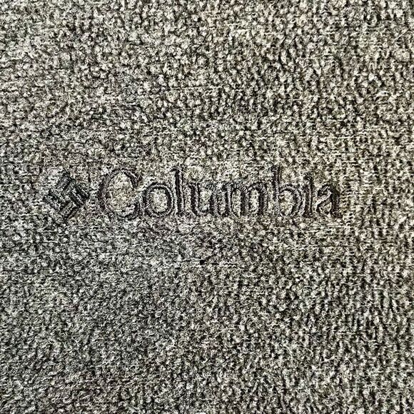 Columbia Steen Mountain Gray Full Zip Fleece Jacket Medium - Picture 9 of 13